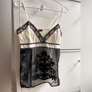 Vintage 2006 babydoll lace top